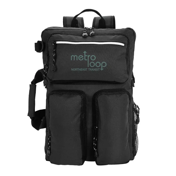 Ripstop Recycled Briefcase Backpack (Q808822)