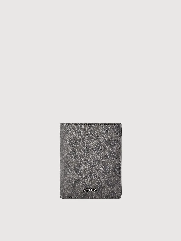 Alvaro Monogram Vertical Cards Wallet with Coin Compartment