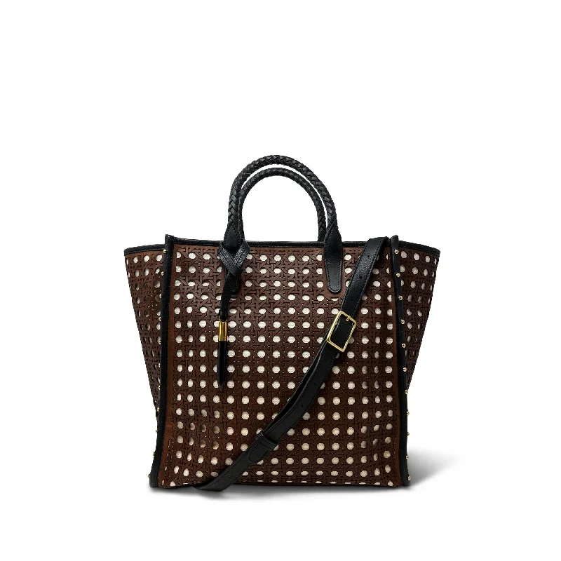 Ballabriggs Tote - Leather Rattan