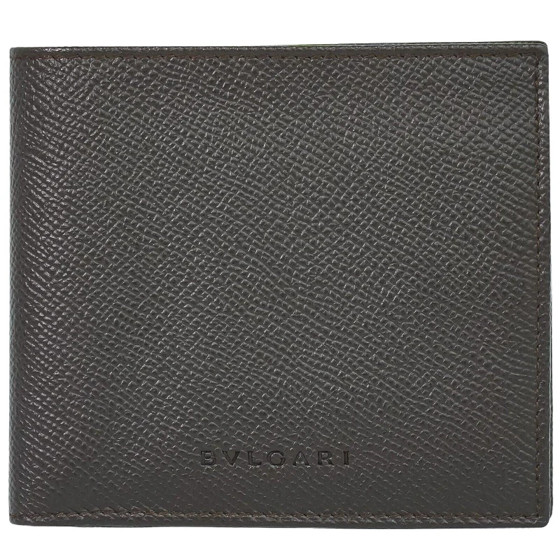 Bulgari  Leather Wallet  (Pre-Owned)