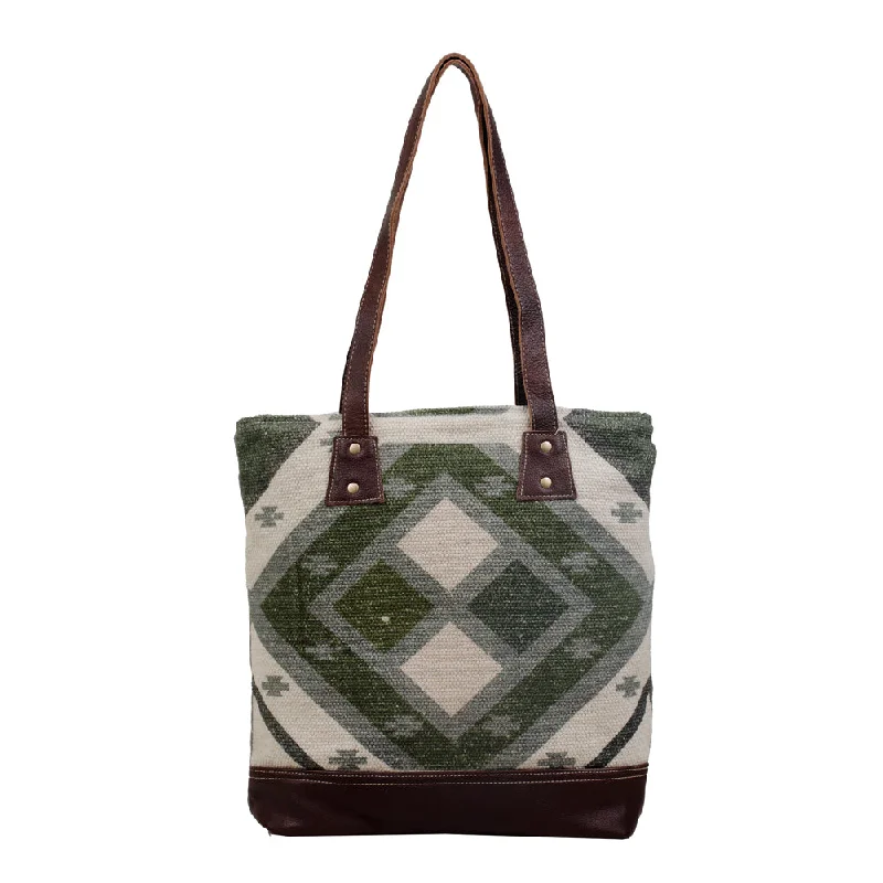 Checkered Tote Bag