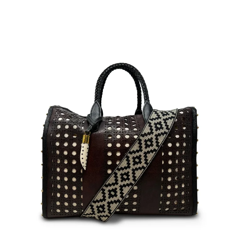 Ella Bag - Leather Rattan