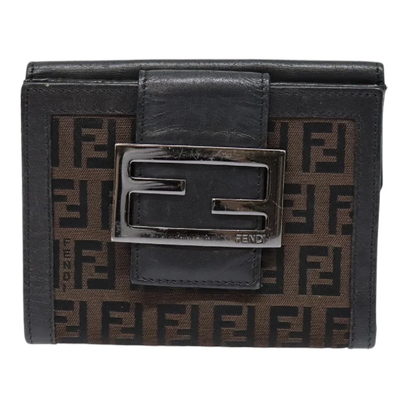 Fendi Zucca  Canvas Wallet  (Pre-Owned)