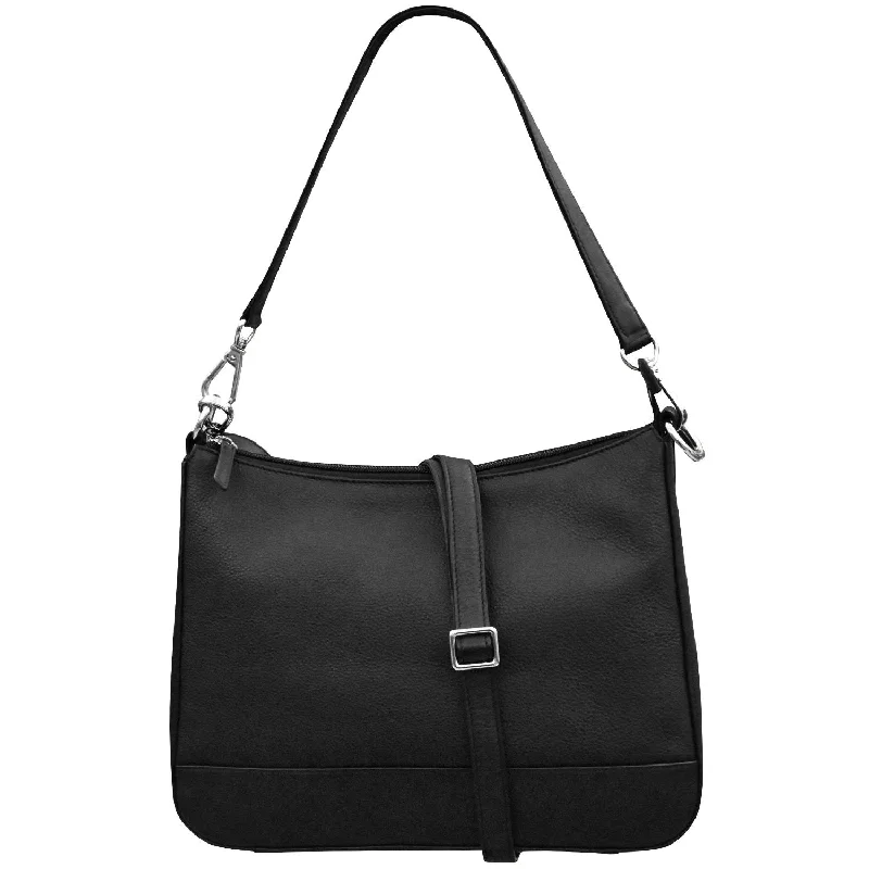 ILI New York Zip Top Hobo Style 6857