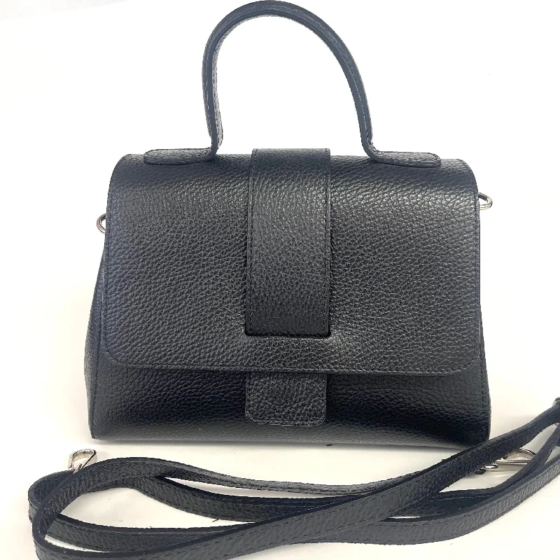 Italian Leather Handle Handbag