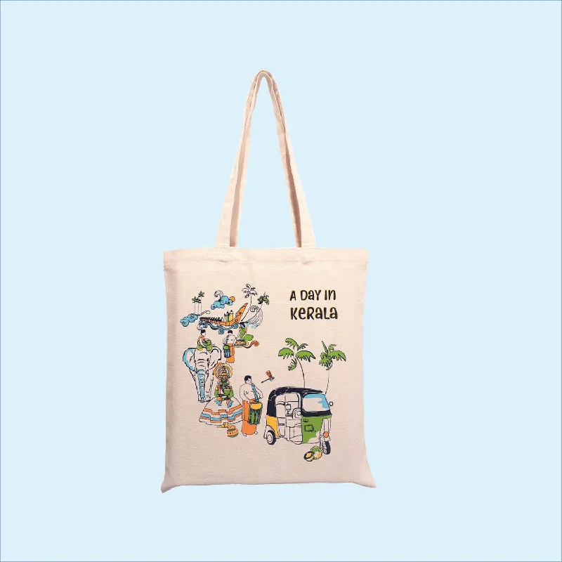 Kerala Printed Tote Bag