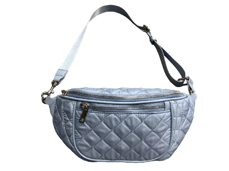 LaraPO10S Blue Recycled Nylon Belt Bag