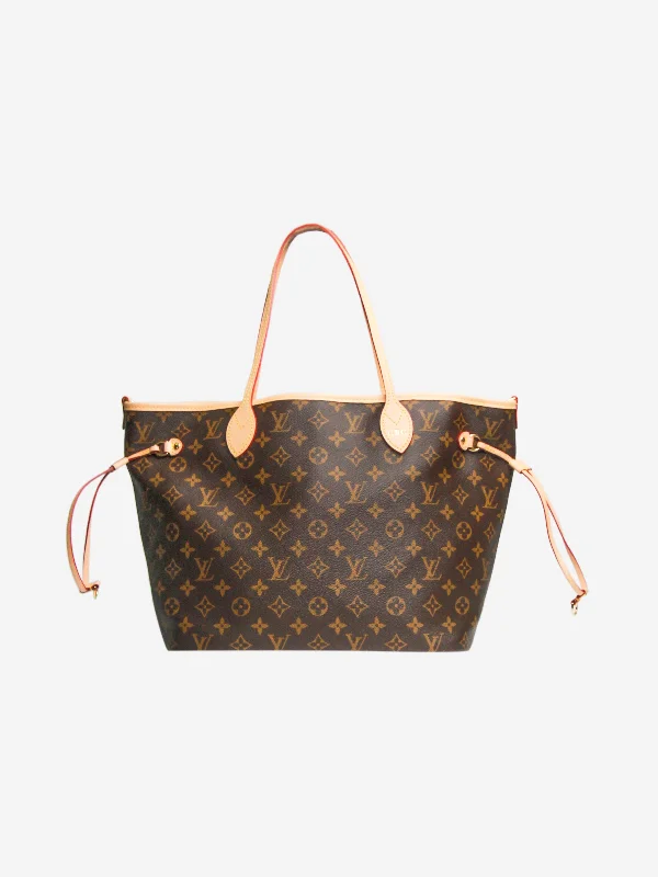 Brown Monogram Neverfull Bandoulière MM tote bag