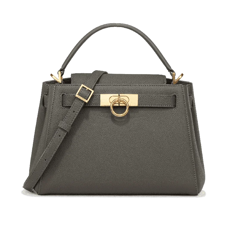 Madison Top Handle Bag - Pebbled