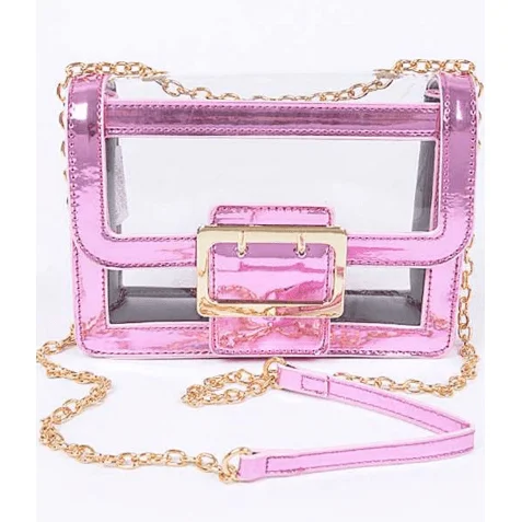 Metallic Crossbody Bag