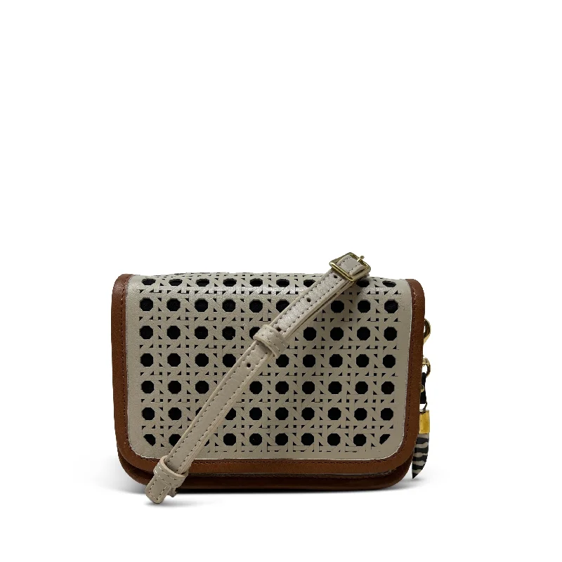 Mini Mia Crossbody - Summer Rattan