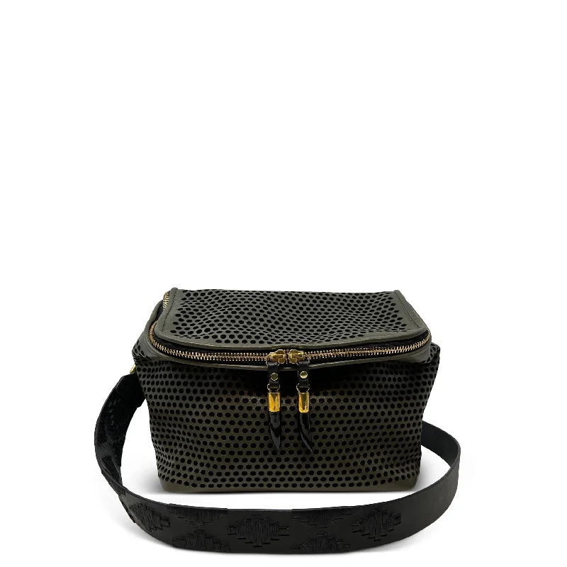 Mini Rough Night Crossbody - Olive Super Perf