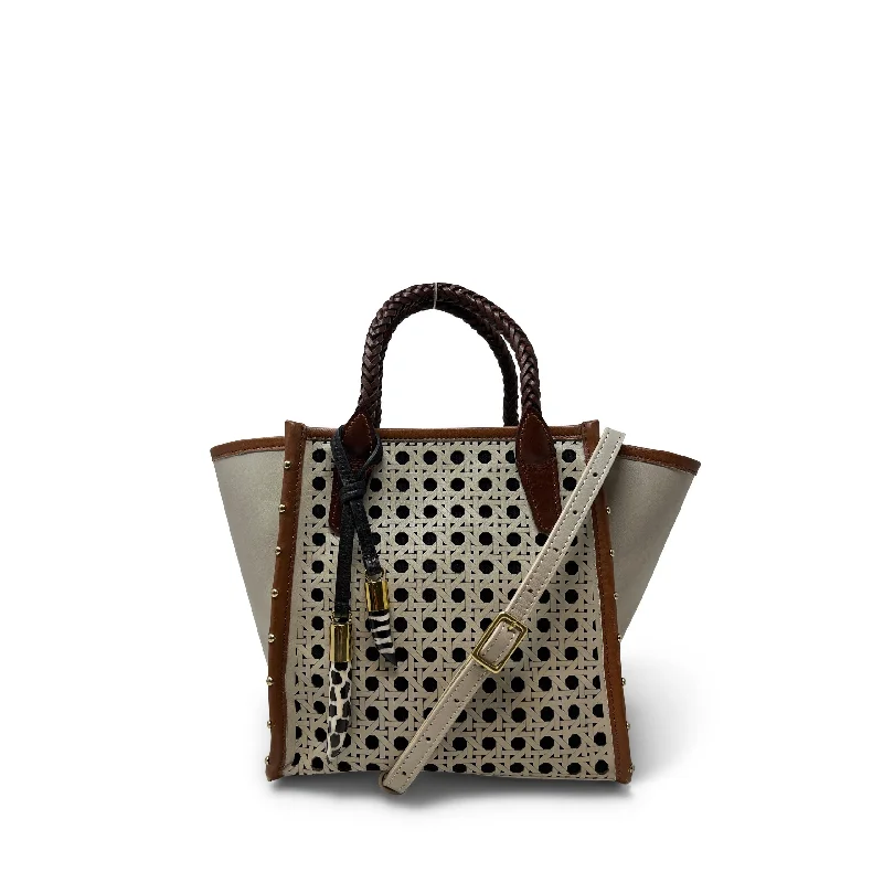 Mini Tote - Summer Rattan