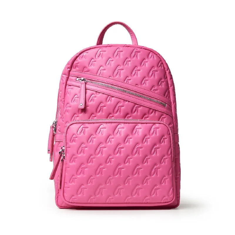 MONOGRAM BACKPACK HOT PINK