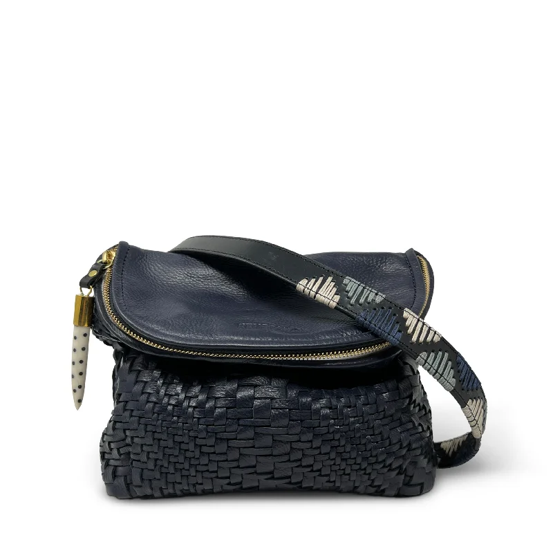 Navy Vari Weave Mini Windbourne