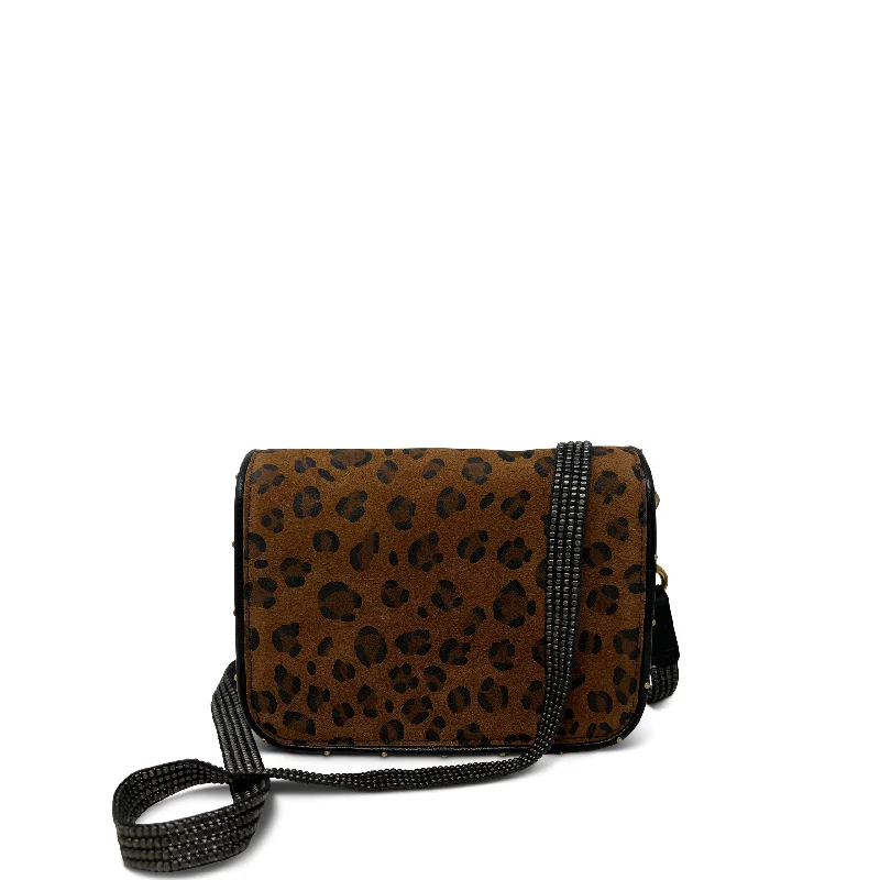 Ochre Leopard Mini Mia Crossbody