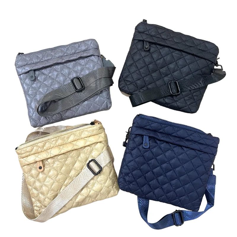 On The Go Quilted Crossbody Bag