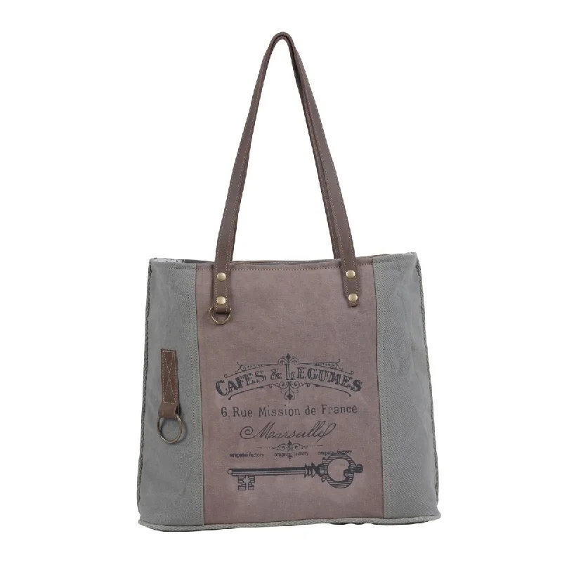 Pink Vista Key Tote Bag