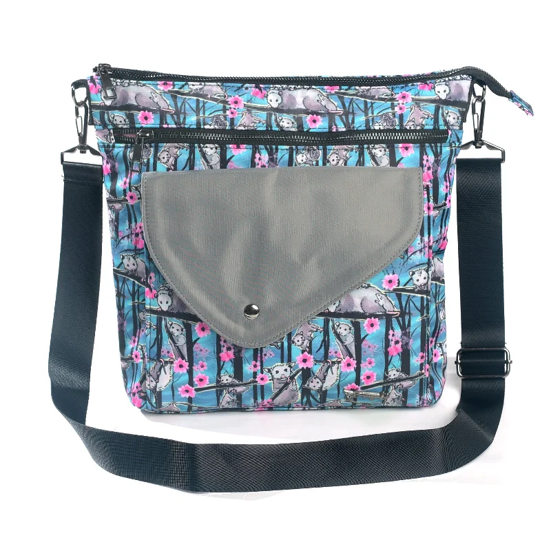 Opossum Blossom Sidetrack Crossbody