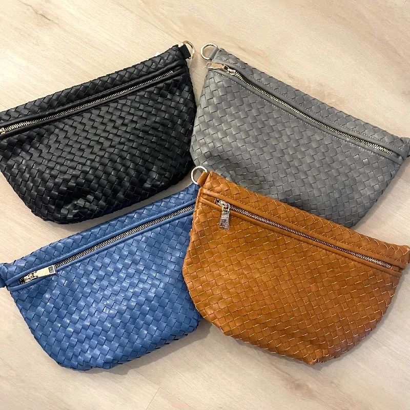 Westlyn Woven Crossbody Bag