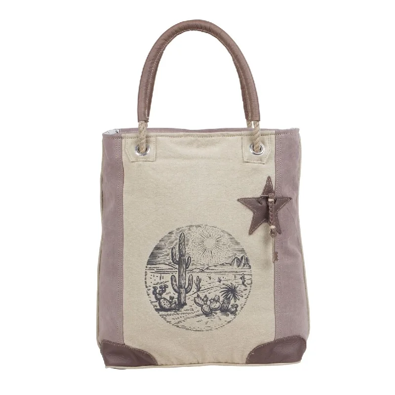 Sepia Aster Tote Bag