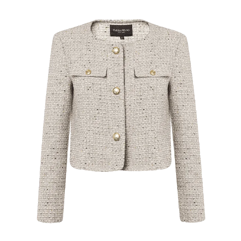 Soho Grey Tweed Jacket