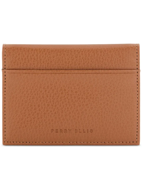 Uptown Mens Pebbled Lether Card Case