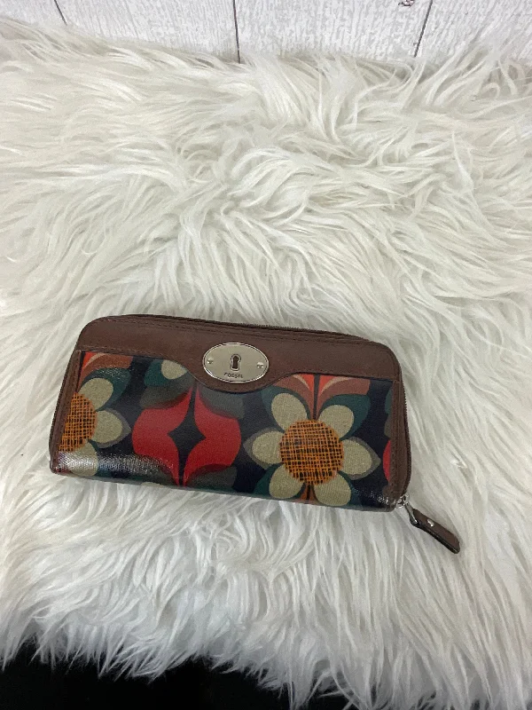 Wallet Designer By Fossil, Size: Medium